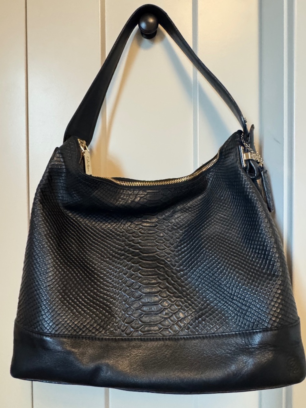 Cole Haan Snake Pattern Hobo bag